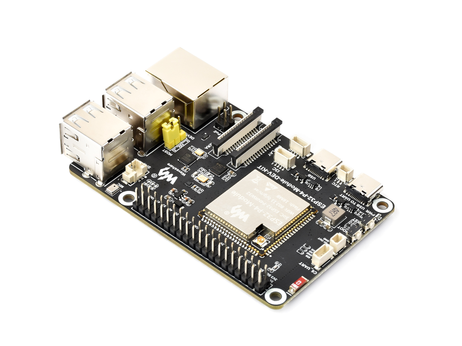 Esp32 P4 - ESP32-P4NRW32X ve ESP32-C6 tabanlı Waveshare Geliştirme