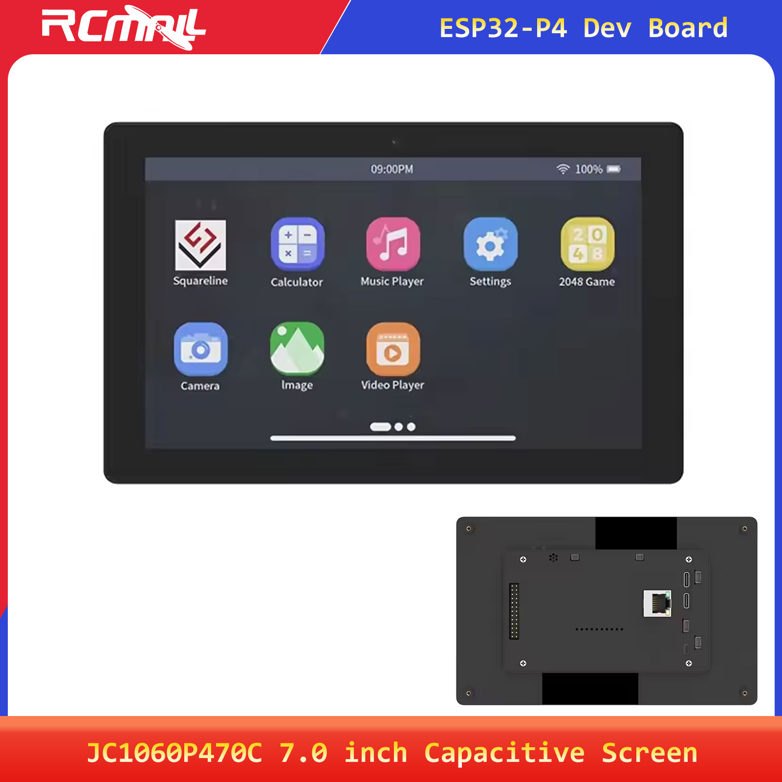 JC1060P470C 7.0 inç 1024x600 I - Esp32 C6 incelemesi ve fiyatı