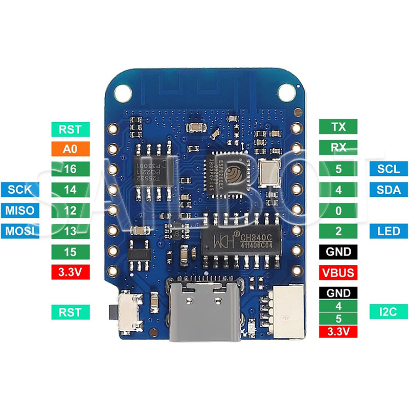 1-10 adet WeMos D1 Mini ESP826 - Esp8266 Nodemcu incelemesi ve fiyatı