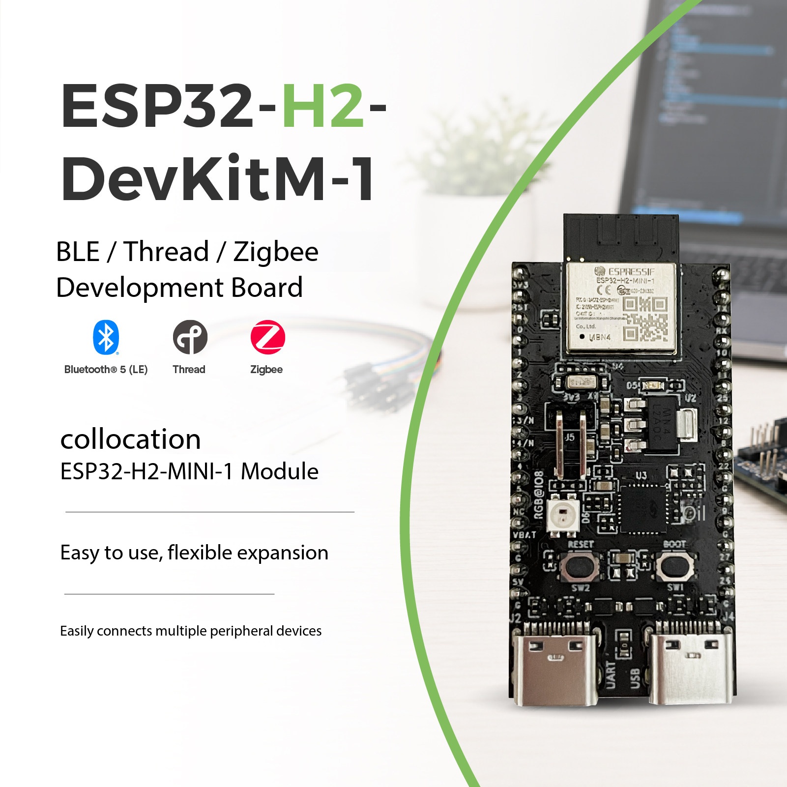 Espressif ESP32-H2-DevKitM-1 8 - Esp32 H2 incelemesi ve fiyatı