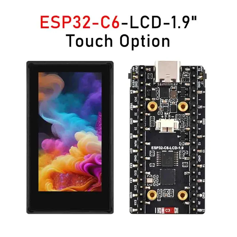 ESP32-C6 1,9 İnç LCD Ekran Gel - Esp32 C6 incelemesi ve fiyatı