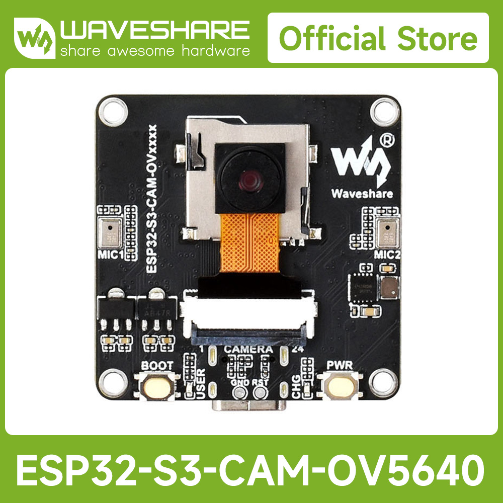 Waveshare ESP32-S3 AIoT Kamera - Esp32 S3 incelemesi ve fiyatı