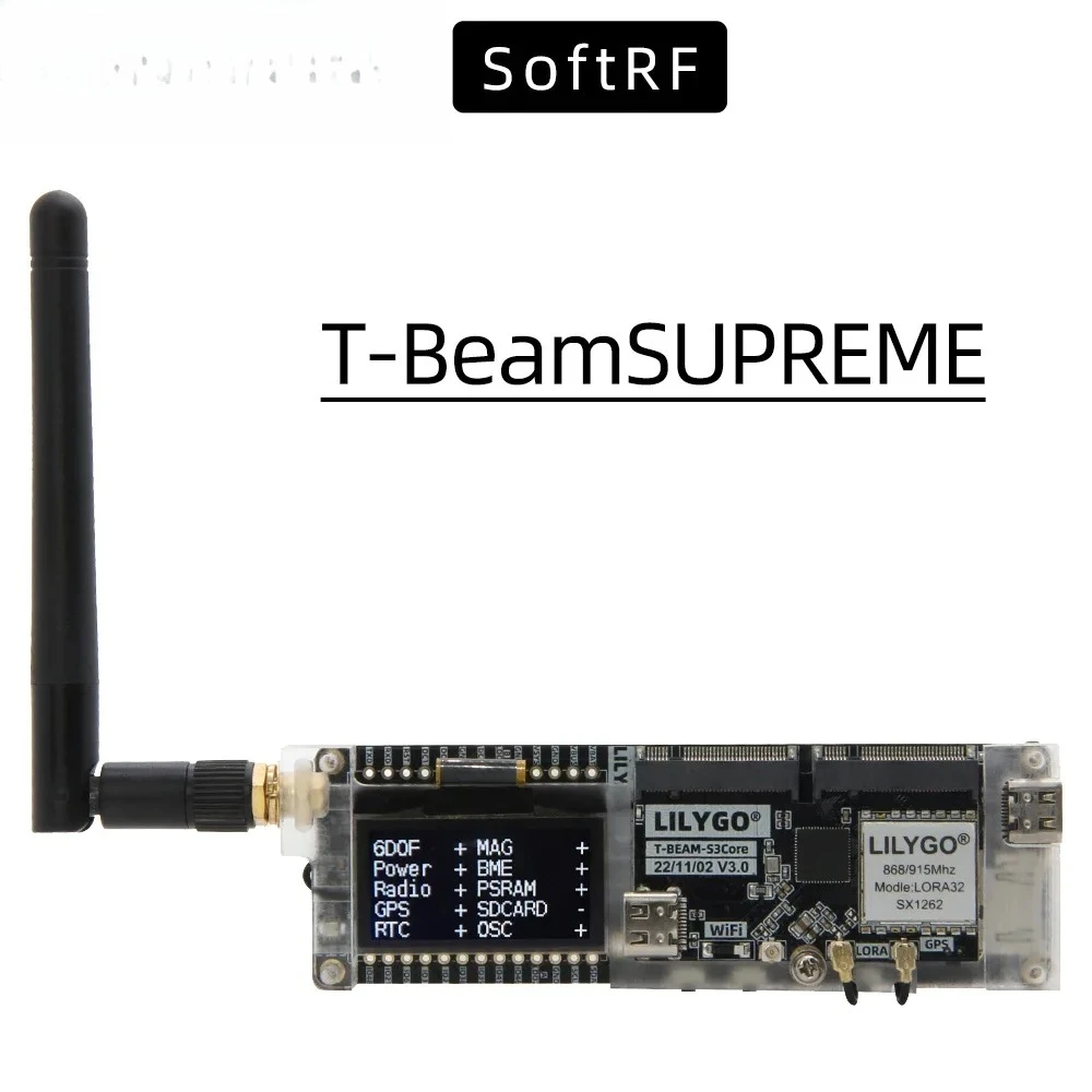 LILYGO SoftRF T-BeamSUPREME ES - Esp32 Wifi Bluetooth Module incelemesi ve fiyatı